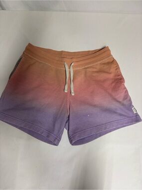 Chubbies Men’s Small Ombré Lounge Shorts Peach Pink Purple Drawstring